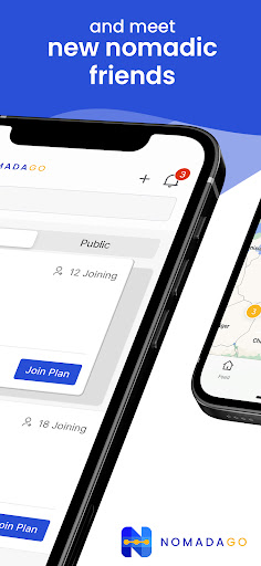 Nomadago: Your Travel Network Screen 2