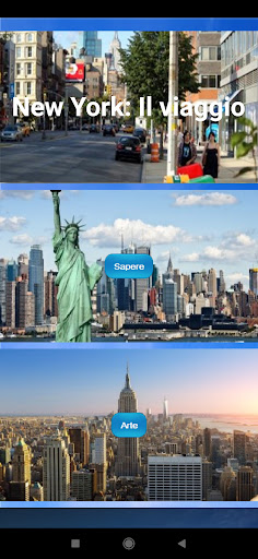 Android application New York: Il viaggio screenshort