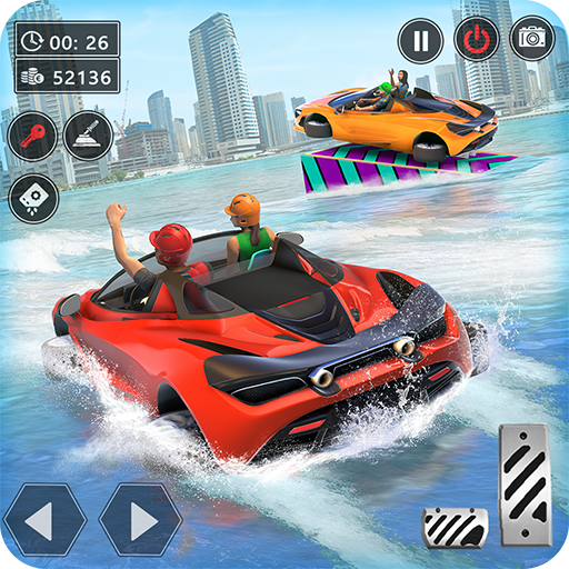 Water Car Stunt Race Car Games Download on Windows