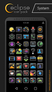 Eclipse Icon Pack APK (Naka-Patch/Buong) 2