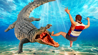 Crocodile Game Animal Sim Life - Screenshot 1