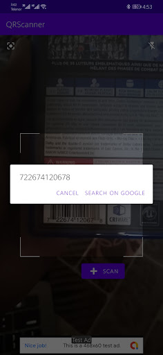 QR Code Scanner Lite Screen 3
