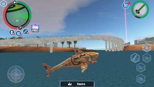 Robot Shark - Action - games