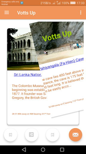 Android application VottsUp screenshort