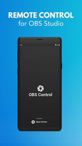 Android application OBS Control Lite screenshort