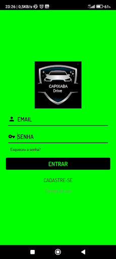 Android application CAPIXABA DRIVE - Passageiro screenshort