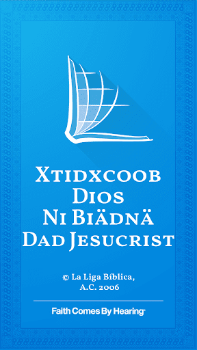 Android application Zapoteco Mitla Bible screenshort