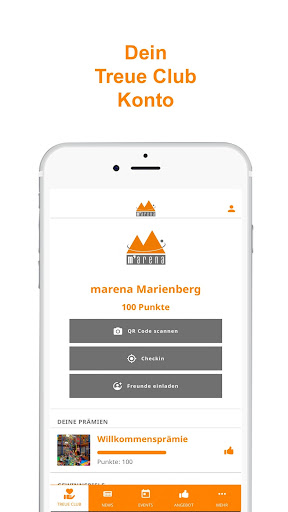 Android application marena Marienberg screenshort