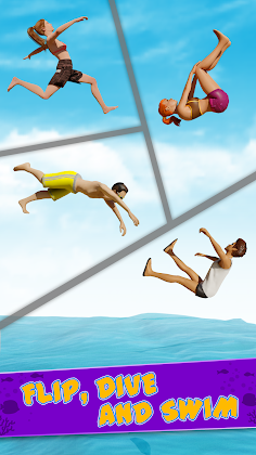 Cliff Flip Diving 3D Flip - Screenshot 4