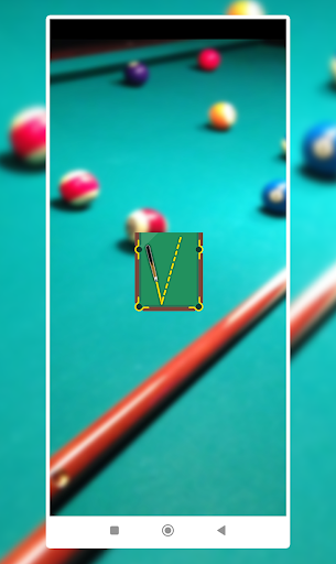 Android application Aim Practice Tool for Pool screenshort