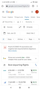 Cheap Flights by Google