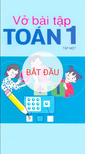 Android application Vở Bài Tập Toán Lớp 1 Tập 1 screenshort