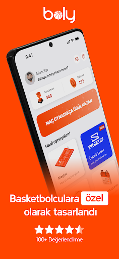 Android application Boly: Basketbol Maçı & Sahası screenshort