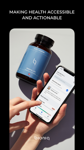 Android application bioniq screenshort