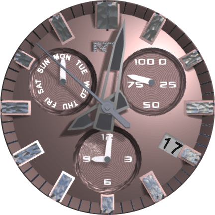 Real-time 3D watch face : RT5 Screenshot 2 - AppWisp.com