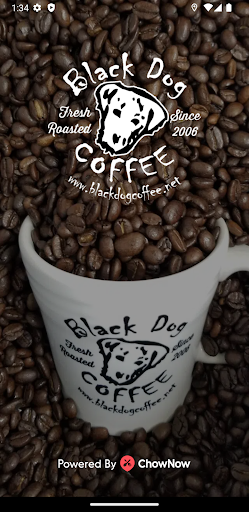 Android application The Black Dog Coffee Company screenshort