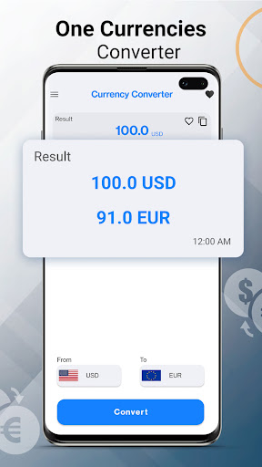 Android application Currency Converter World Clock screenshort