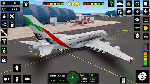 Flight Simulator Airplane Game Screen 3