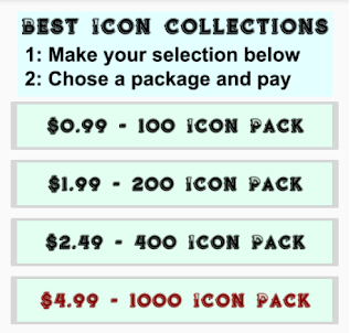 Best Icon Collections 2018