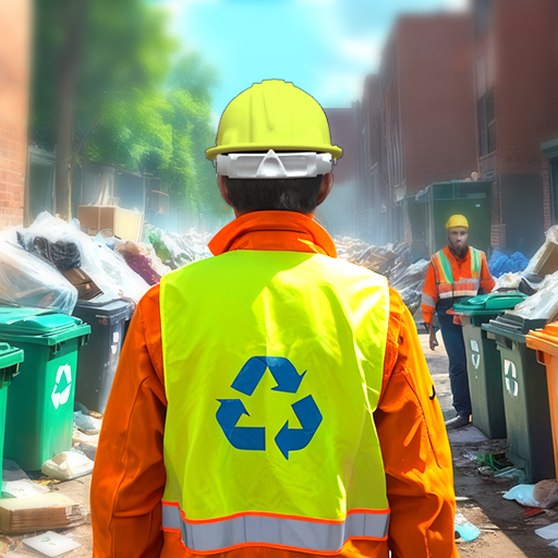 Recycling Store Simulator 3d Logo