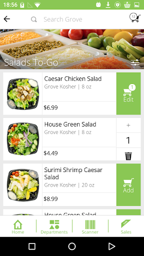 Screenshot of The Grove Kosher Market