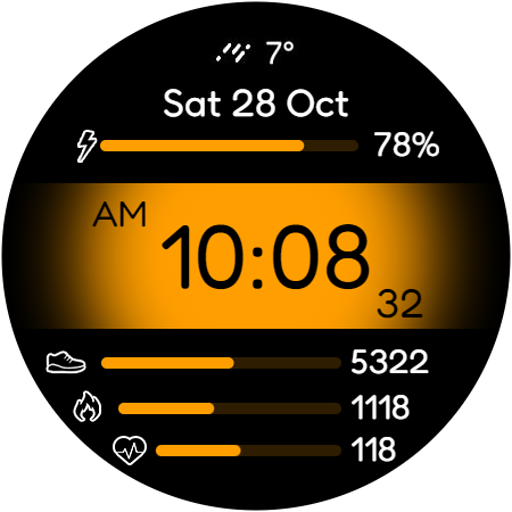 HighLight Digital Watch Face logo