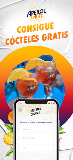 Android application Aperol Spritz Caribbean screenshort