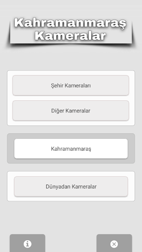 Android application Kahramanmaraş Canlı Kameralar screenshort