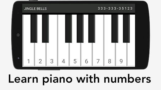 Learn Piano with numbers 3