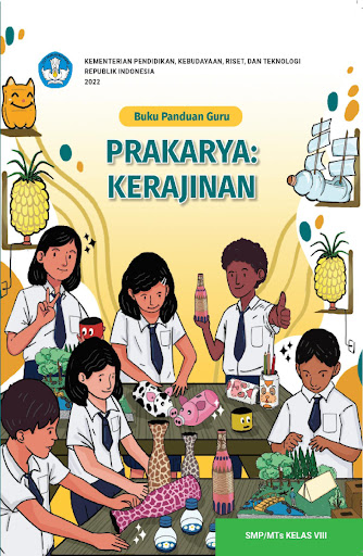 Android application Buku Kerajinan Kelas 8 Merdeka screenshort