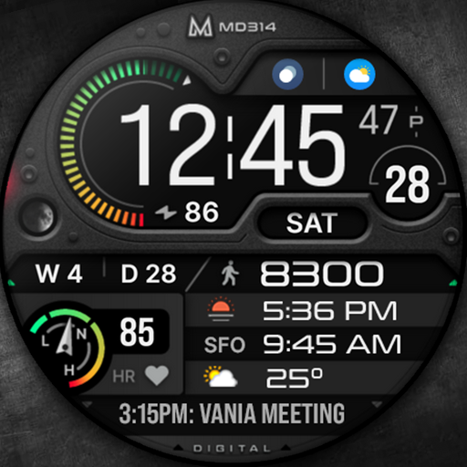 MD314 Health Watch Face logo