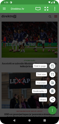 Hrvatske novine - Sve novosti Screen 2