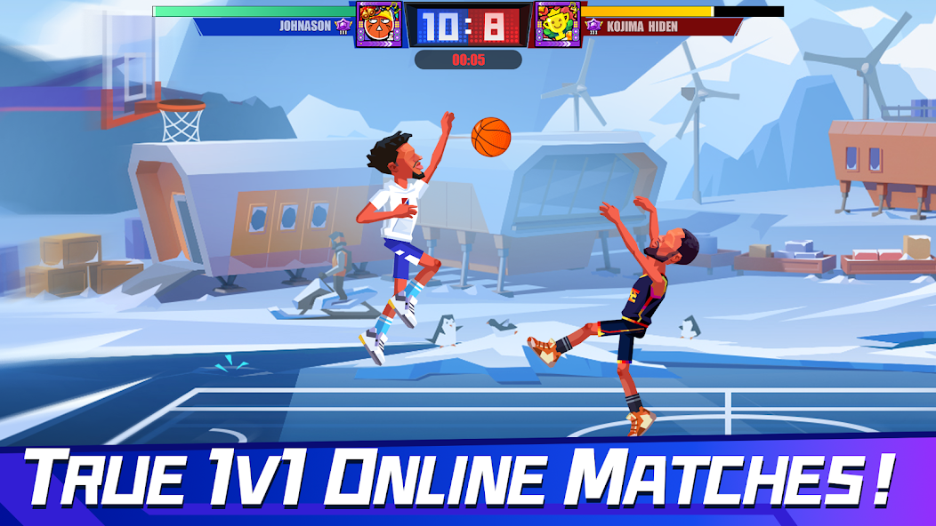 Basketball:Reborn 1.0.3 APK + Mod (Unlimited money) إلى عن على ذكري المظهر