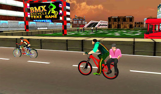 BMX Bicycle Taxi Game apkdebit screenshots 8