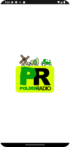 Android application Polder Radio screenshort