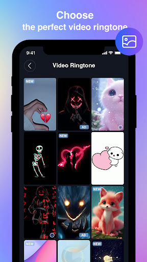 Android application Live Ringtone-Anime Wallpaper screenshort