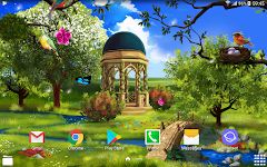 screenshot of Spring Landscape Live Wallpape