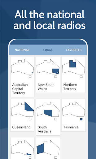 Android application Australia Radio Stations screenshort