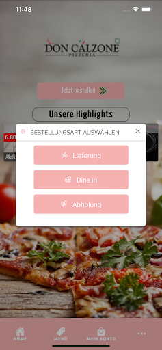 Pizzeria Don Calzone Screen 2