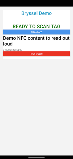 Bryssel NFC Demo Screenshot 2 - AppWisp.com