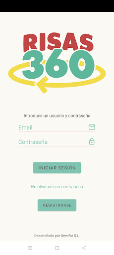 Android application Risas360 screenshort