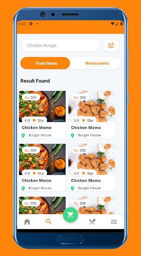 Foodtole : Rider Screen 3