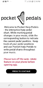 Pocket Harp Pedals