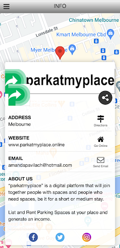 Park At My Place Screen 3