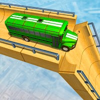 Coach Bus Stunt Mega Ramp Game