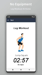Leg Workout At Home Offline