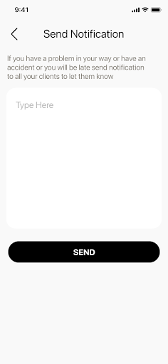 Iam Here Driver Screen 3
