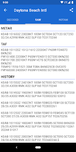 Avia Weather - METAR & TAF Screenshot