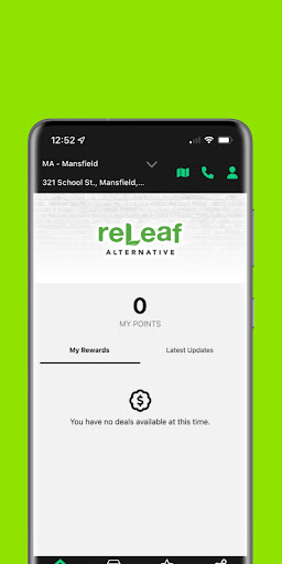 Android application reLeaf Mansfield screenshort