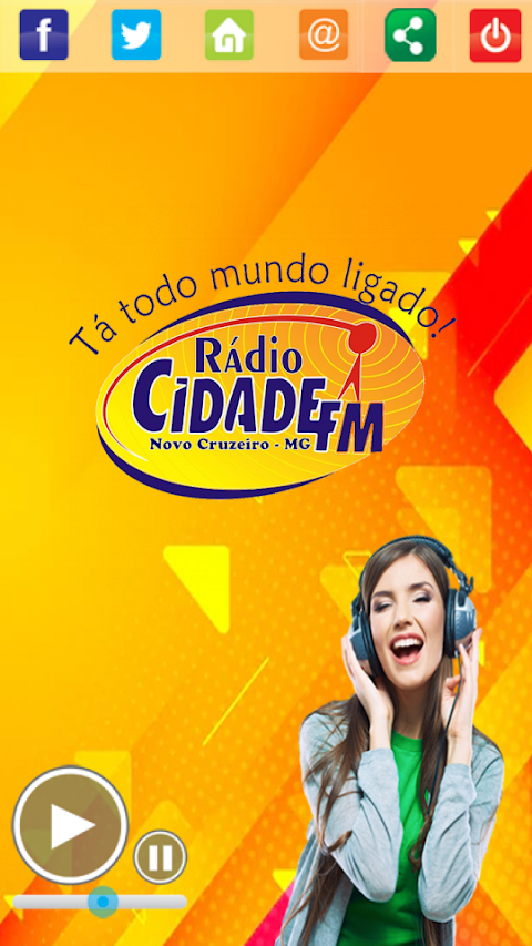 Rádio Cidade Novo Cruzeiroのおすすめ画像1